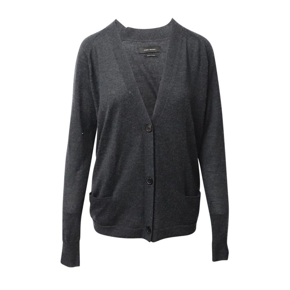 Isabel Marant Cardigan in Dark Grey Cashmere
